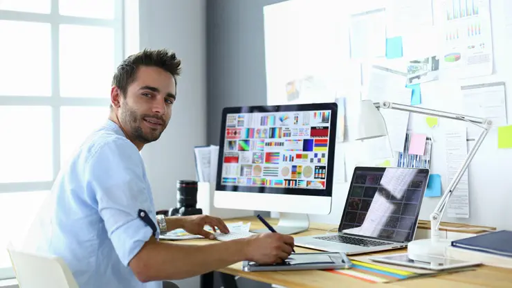 Website design pricing guide graphic for 2026